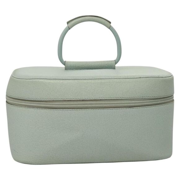 Gucci Vanity Blue Leather Handbag (Pre-Owned) - Picture 1 of 16